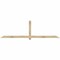 Ekena Millwork Eugene Rough Sawn Timber Gable Bracket, Douglas Fir, 108"W x 31 1/2"H x 2"D x 4"F, 7/12 Pitch GBW108X31X0204EUG00RDF - alternate 1